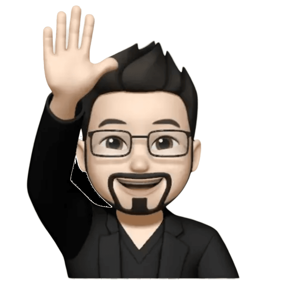 person peeking from behind laptop